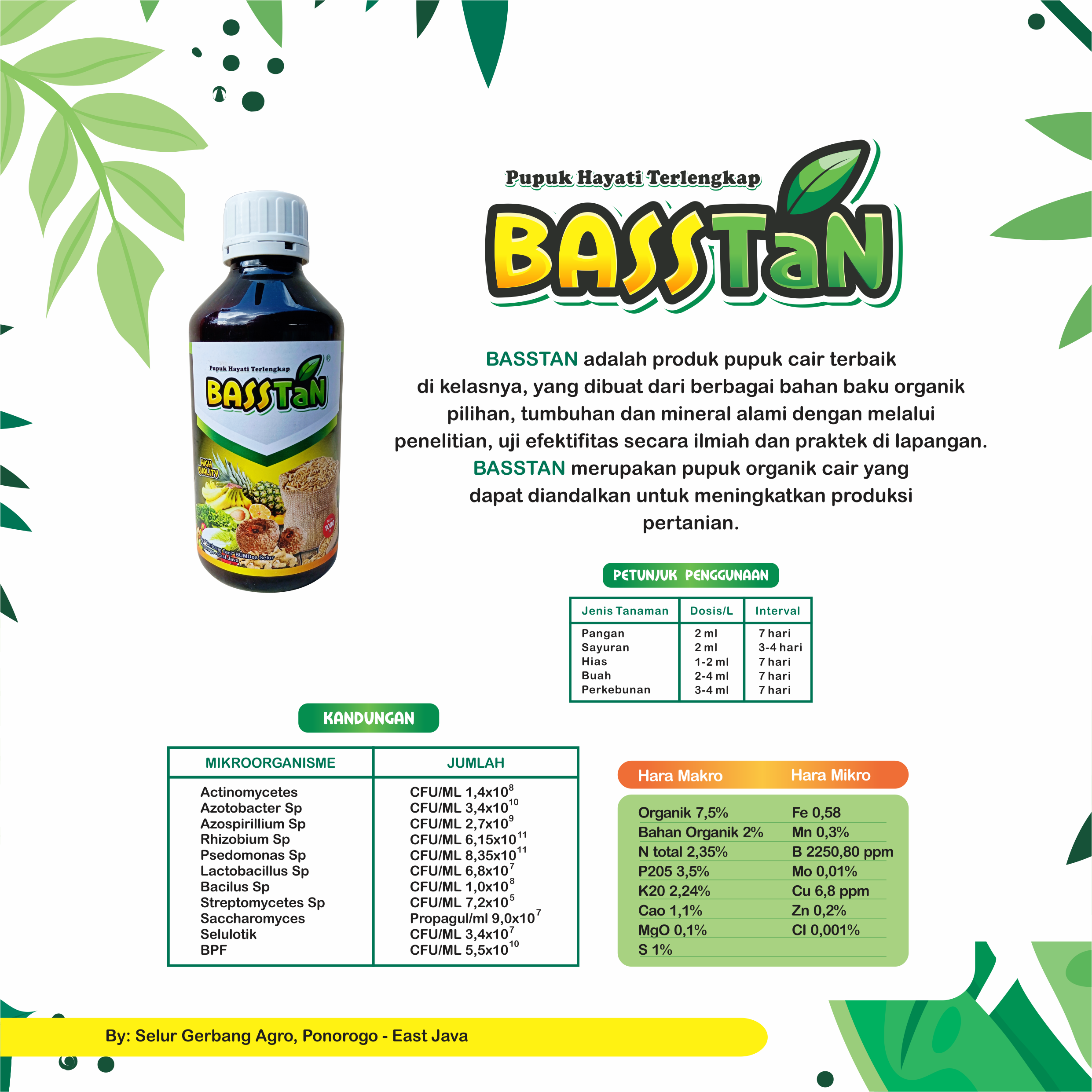 Basstan Pupuk Hayati